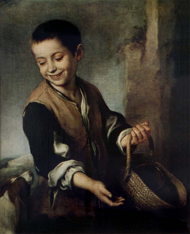 Boy with A Dog